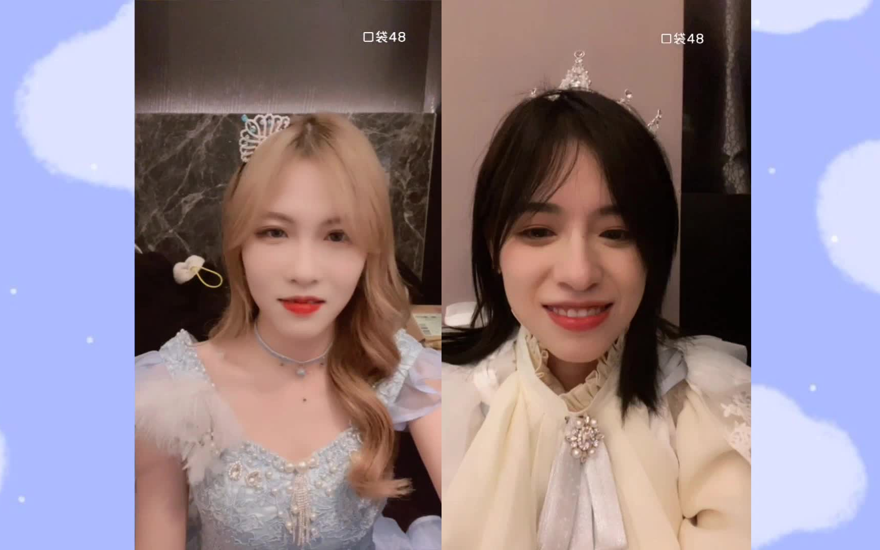 歆璐】20220109 直播cut 歆歆公主也是公主| 和小度的二次趣事