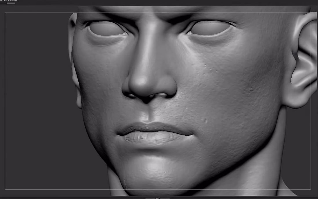 zbrushzb脸部皮肤纹理制作方法