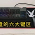 键盘的六大键区，都有什么功能。
