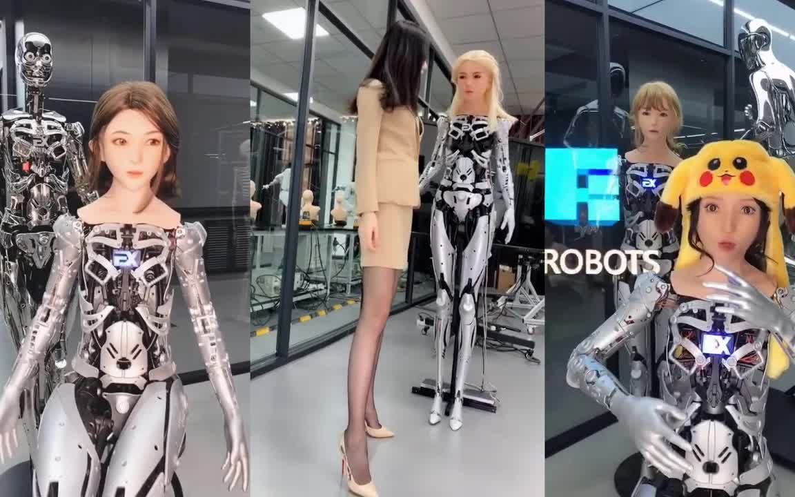 未来的美女机器人能做什么？不要想歪哦！