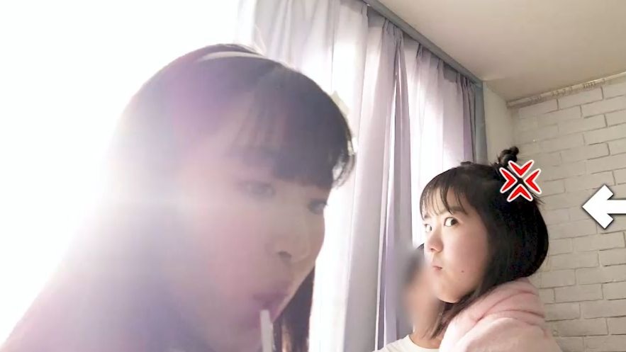 Big sister Inuki Miki is mad at her little sister Inuki Rao.
