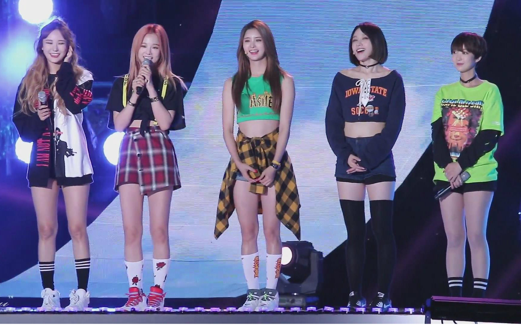 【exid】exid thank u festival 全员 正花 hani 160618