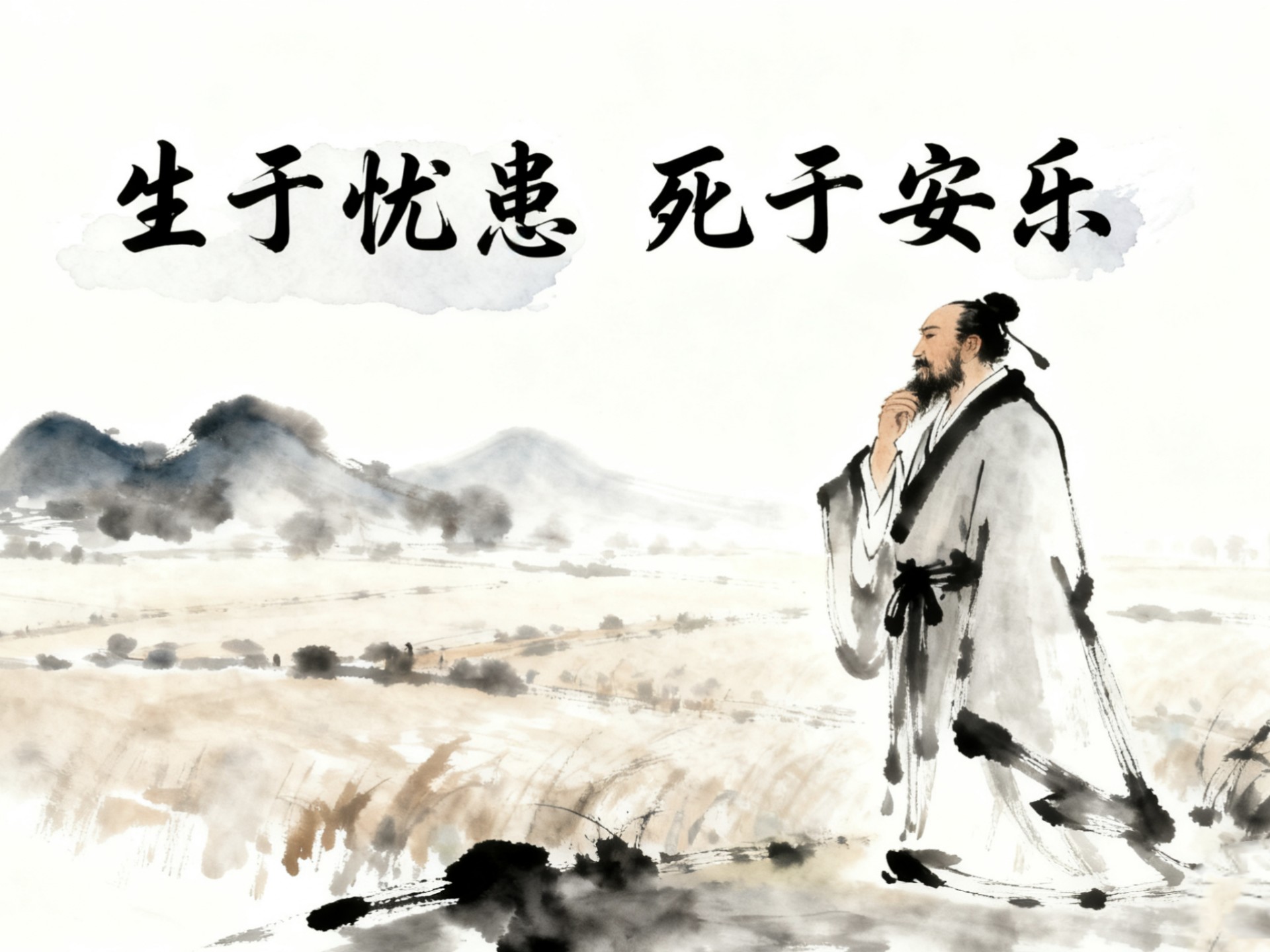 《生于忧患 死于安乐》