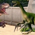 镰刀龙 vs 天蝎霸王龙 恐龙大战 -侏罗纪世界：进化2 电影级场面特效