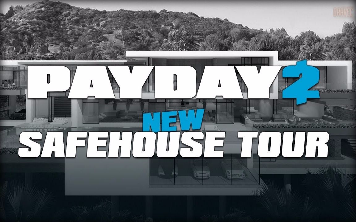 payday 2: new safehouse tour! (customizable safehouse)