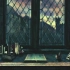 MA&AW丨哈利波特白噪音 雨时窗前的书桌 Hogwarts Window Desk Rainy Ambience丨Ha