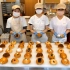 【日本美食】日本一家超级工坊生产百吉饼(贝果)的过程Vlog