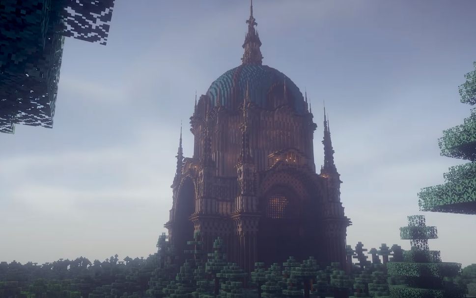 我的世界/Minecraft/奇幻建筑之大教堂  02
