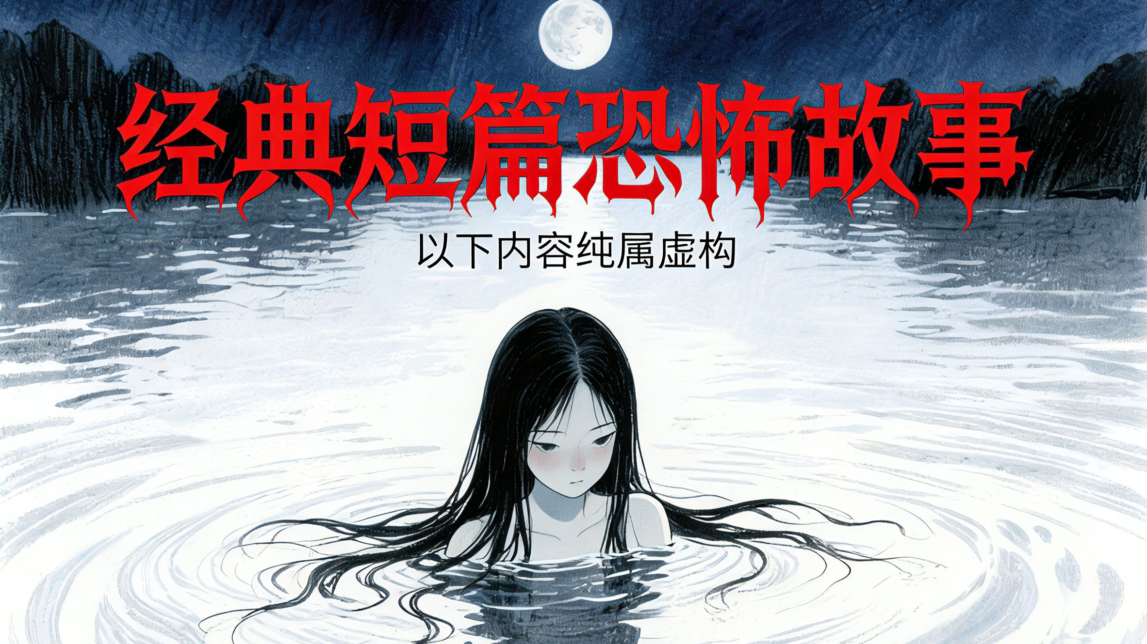 经典短篇恐怖故事，几句话细思极恐...《放学回家》《装睡》《夜泳女子》