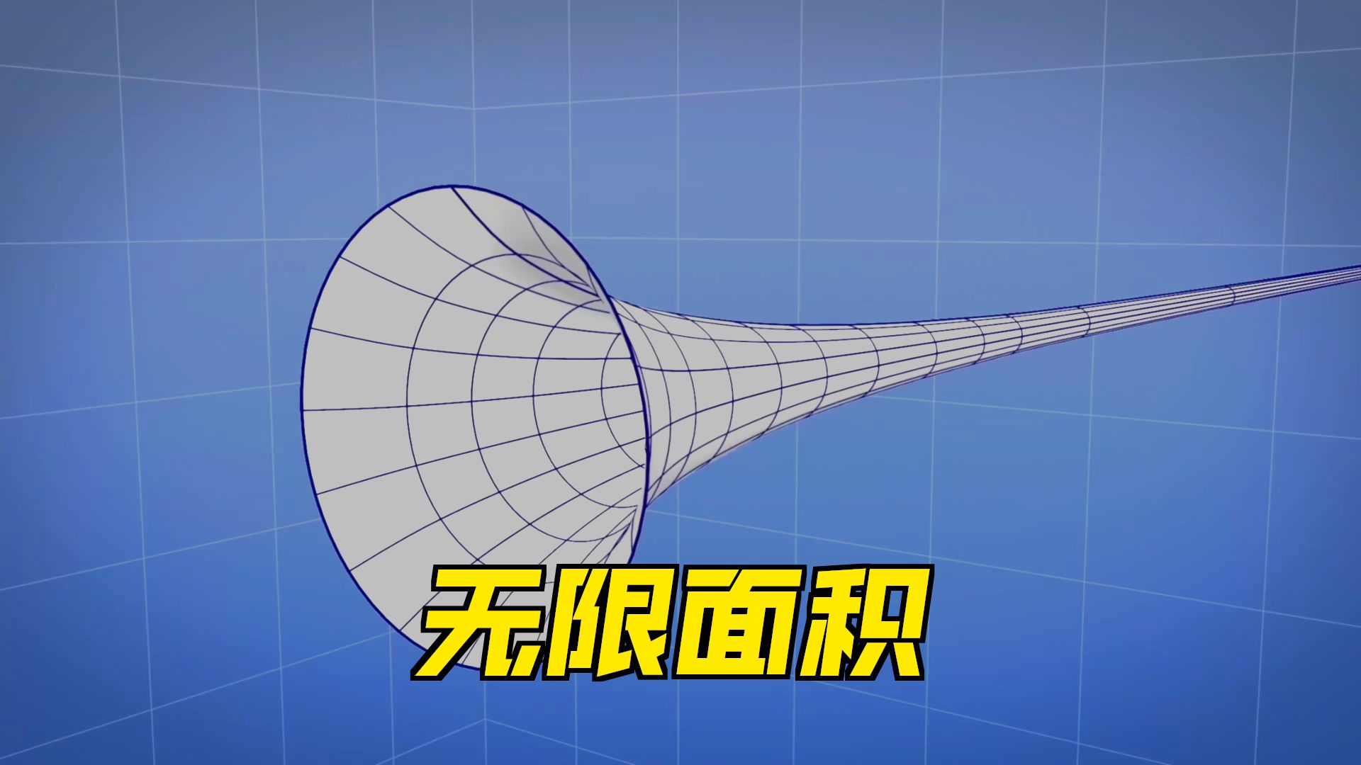 加百利号角：让粉刷匠崩溃的形状！体积有限表面积无限
