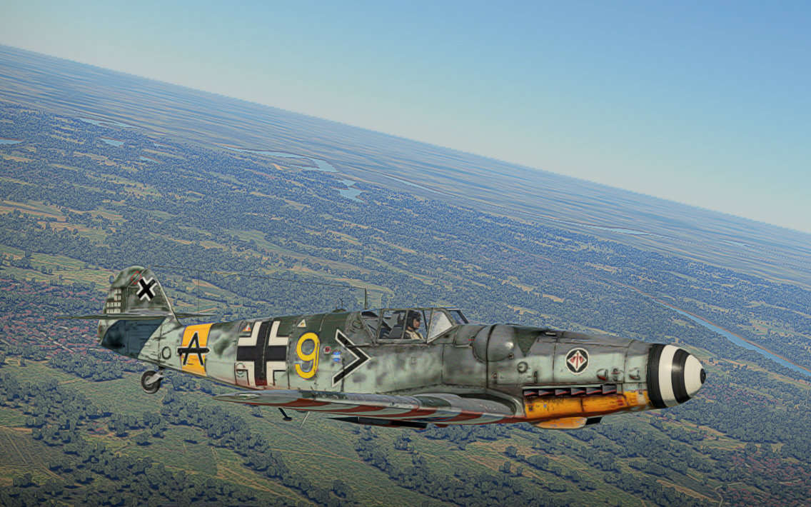 【历史模式】bf-109g6战记18--穿越燃烧斑斓的云彩