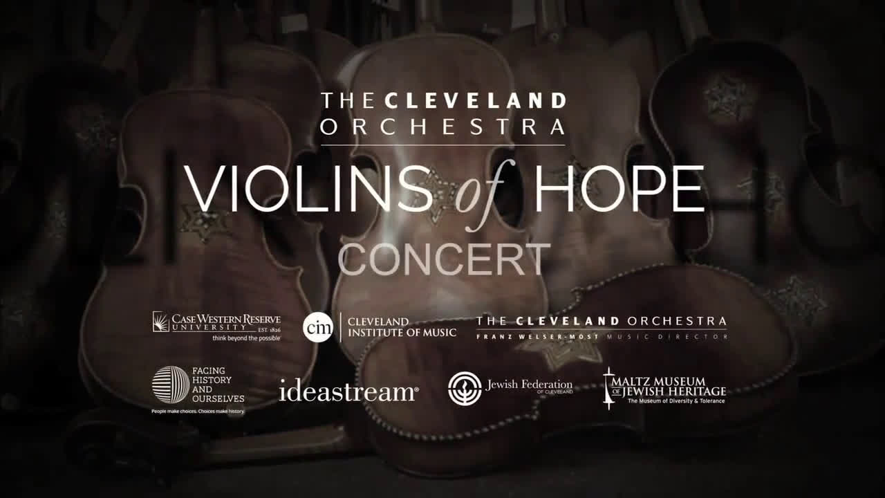 the cleveland orchestra violins of hope concert 2015(fwm)