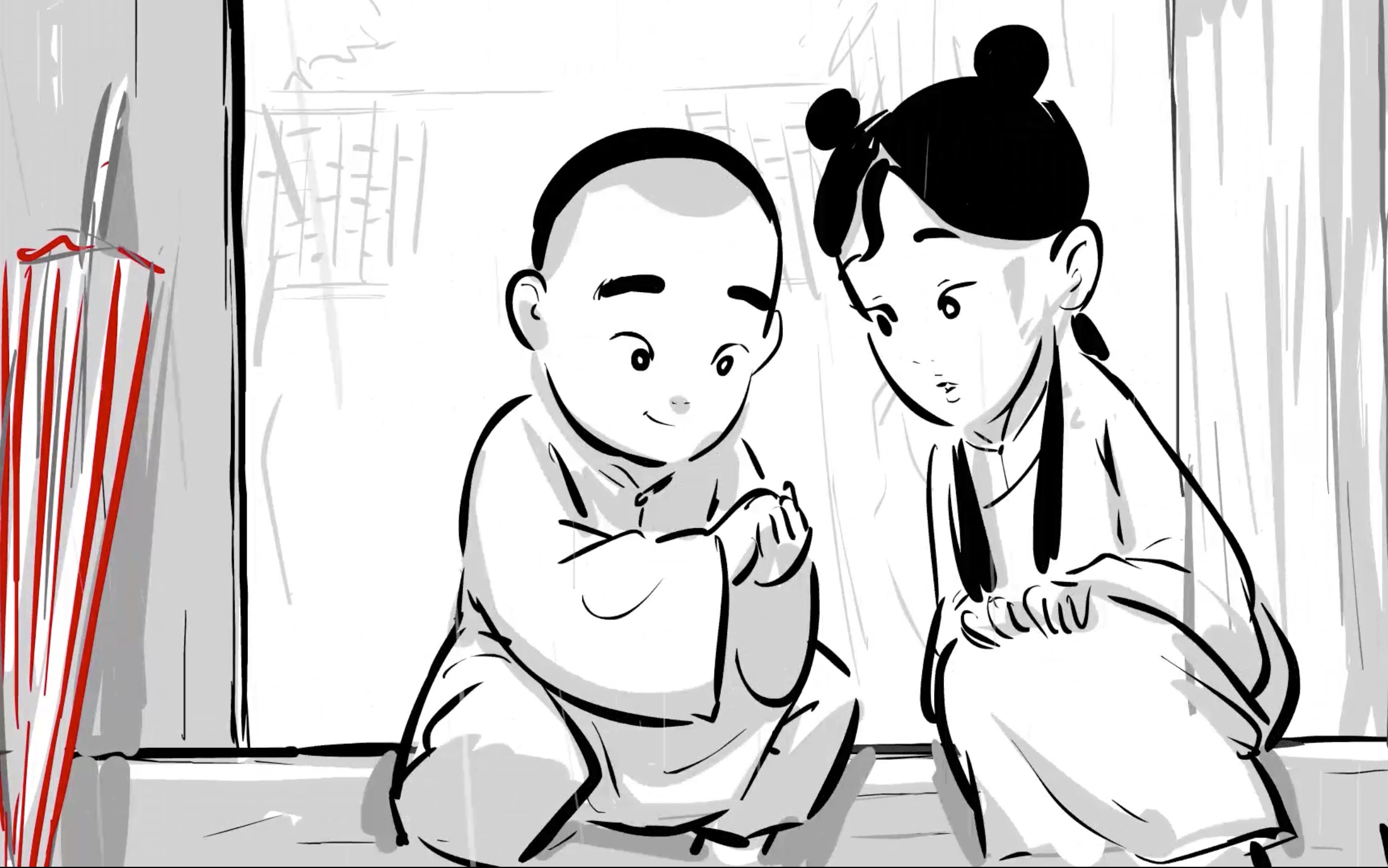 中国唱诗班系列动画短片《相思》分镜下载(A