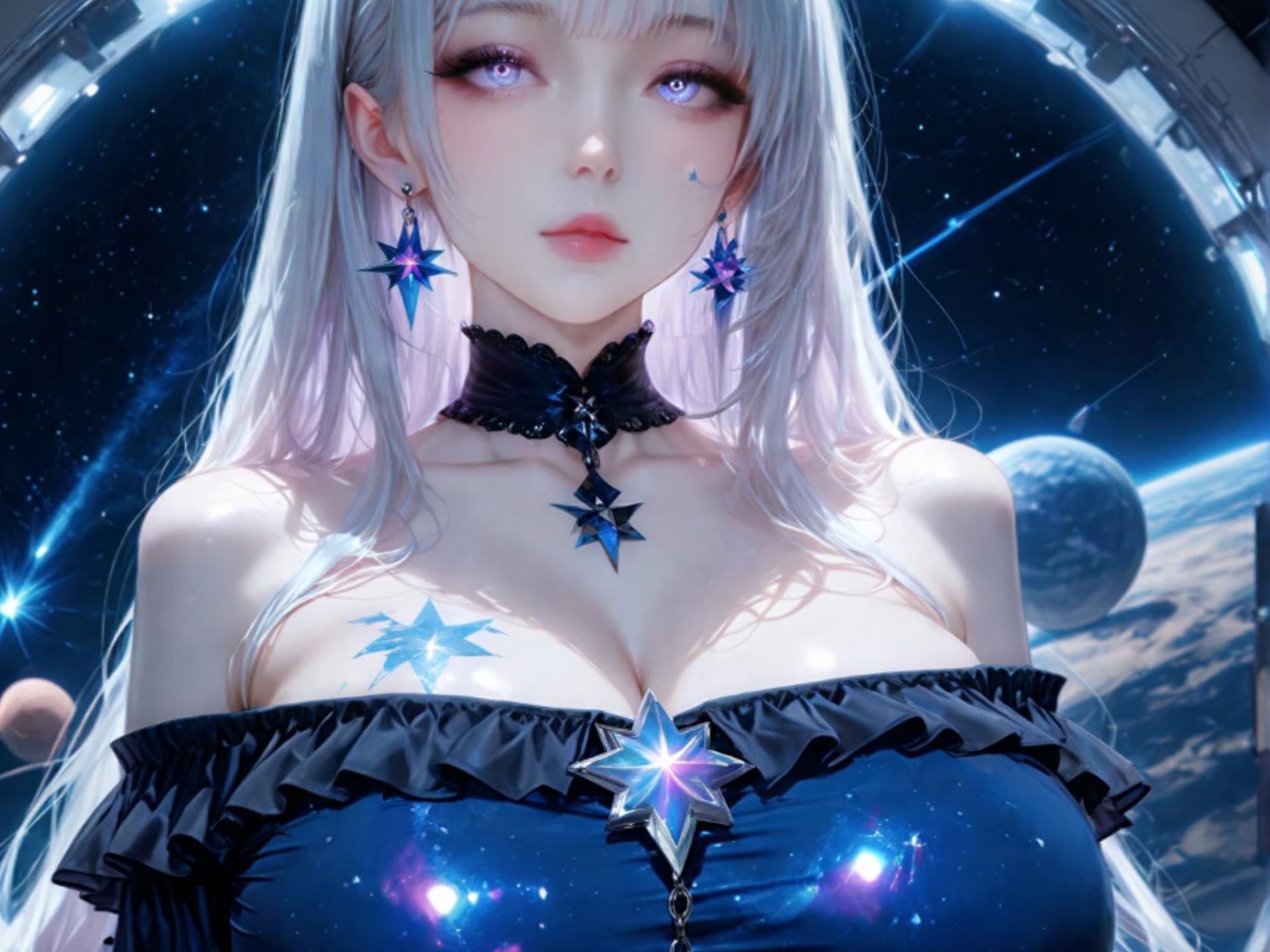 星空女神，这次的身材总不算正常了吧？