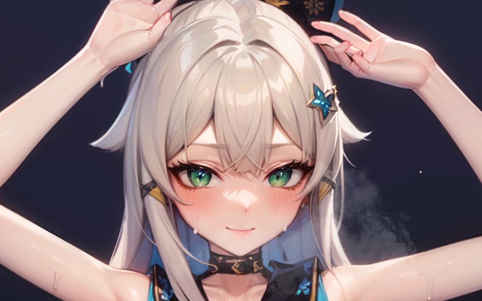 [AI Animation] Erika loves to play hula hoop ❤️