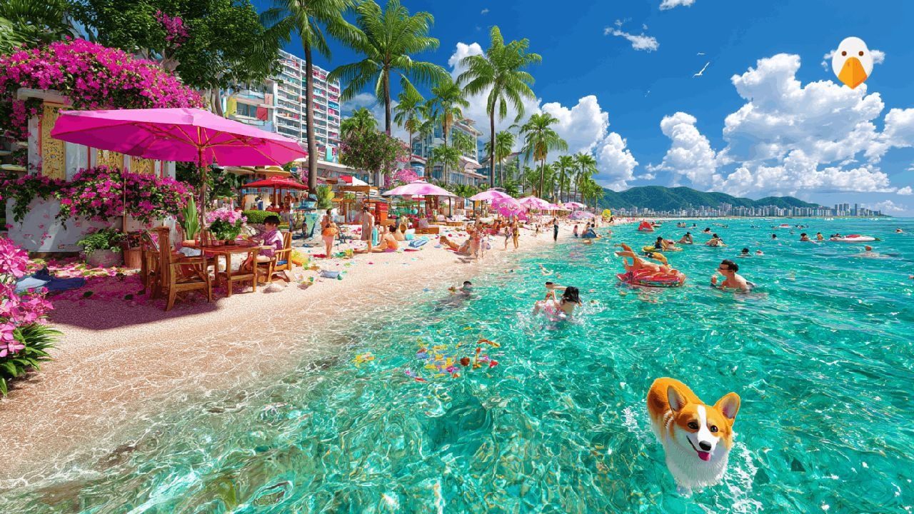 【海南三亚】最受欢迎的三亚CityWalk路线，日走3万步的特种兵行程