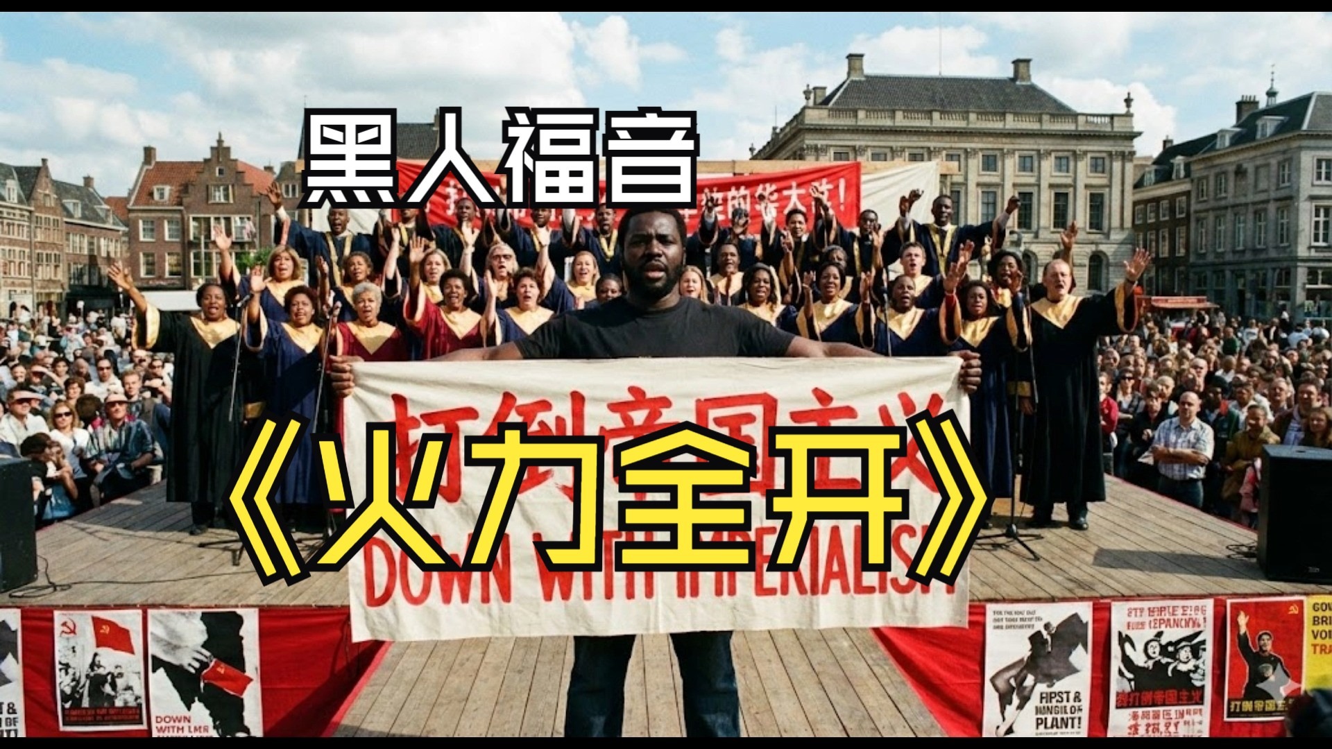 【SUNO V5】王力宏-火力全开-黑人福音军鼓版