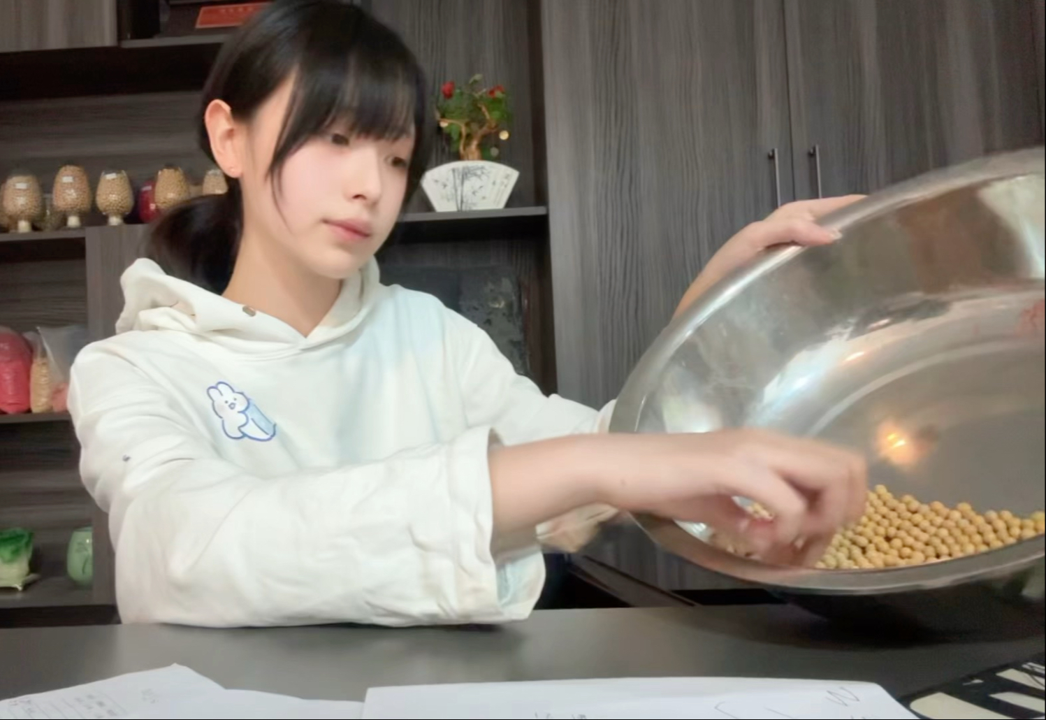 Do you want the soybeans or do you want me?