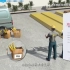 湖南省建筑施工安全生产标准化视频悬挑式脚手架动画