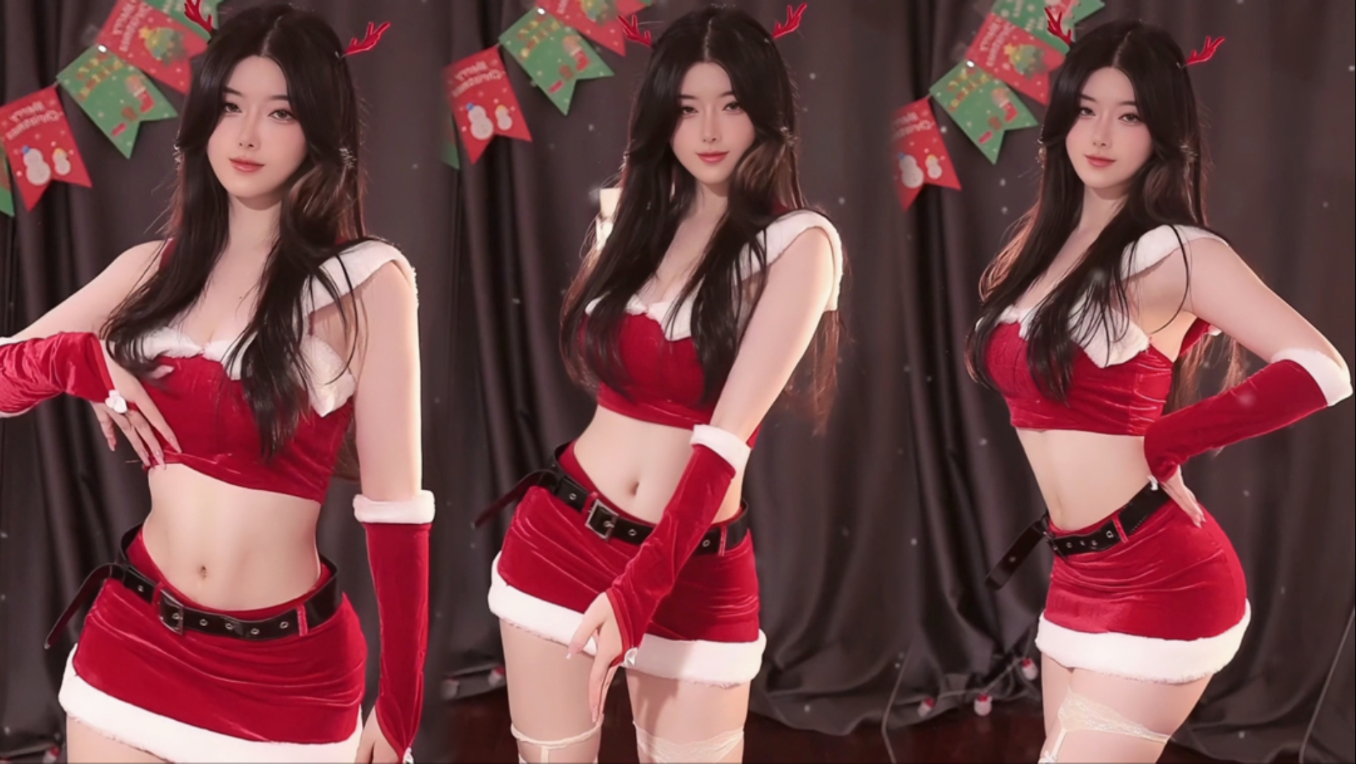 小麋鹿祝你圣诞快乐～