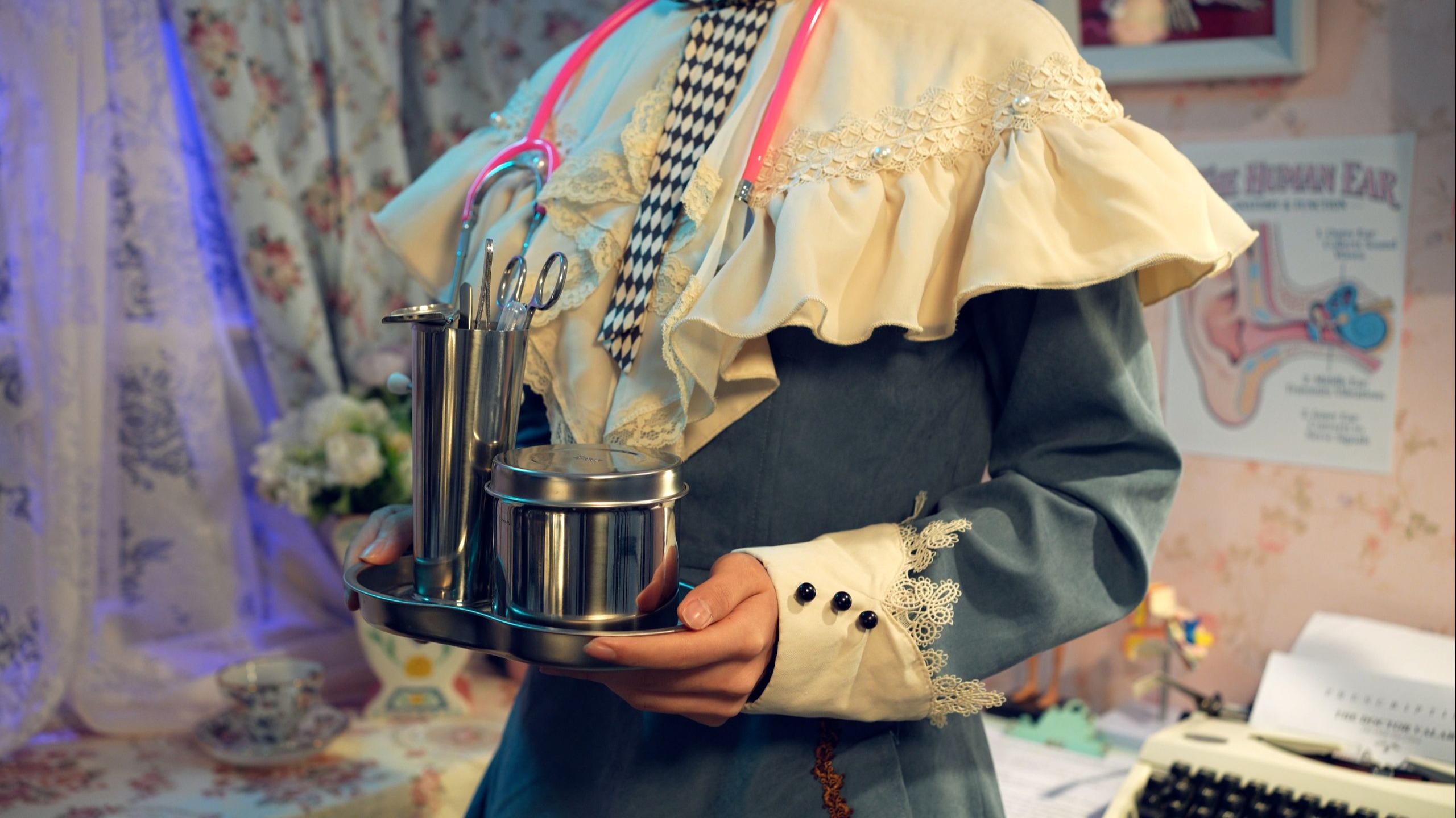 这画风真的不是英剧嘛..🤯为你进行耳部检查与治疗♡田园复古小诊所~轻语/掏耳清理与检查/情景ASMR助眠【4K超清/Hires无损音质】