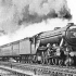 一百年前的高铁：英国高速蒸汽机车运行视频集锦