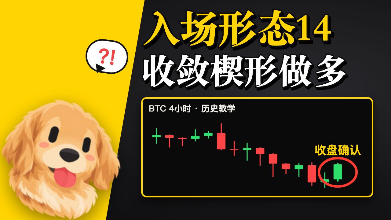 入场教学第14期｜收敛楔形做多