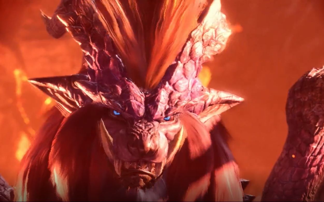 【mhw】《怪物猎人:世界》最新宣传影像 炎王龙 钢龙