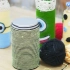 毛线DIY手作，废弃的瓶瓶罐罐秒变装饰用品，好看还实用