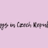 【VLOG】Days in Czech Republic | 捷克旅行记录