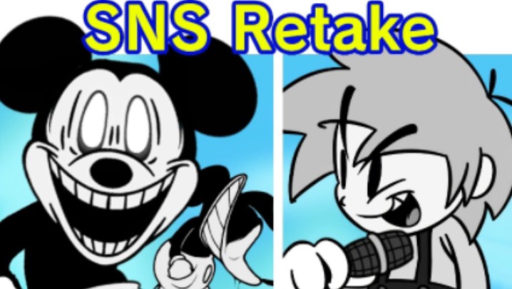 Friday Night Funkin' VS Mickey Mouse | Sunday Night S. Rookies (V1) SNS Retake