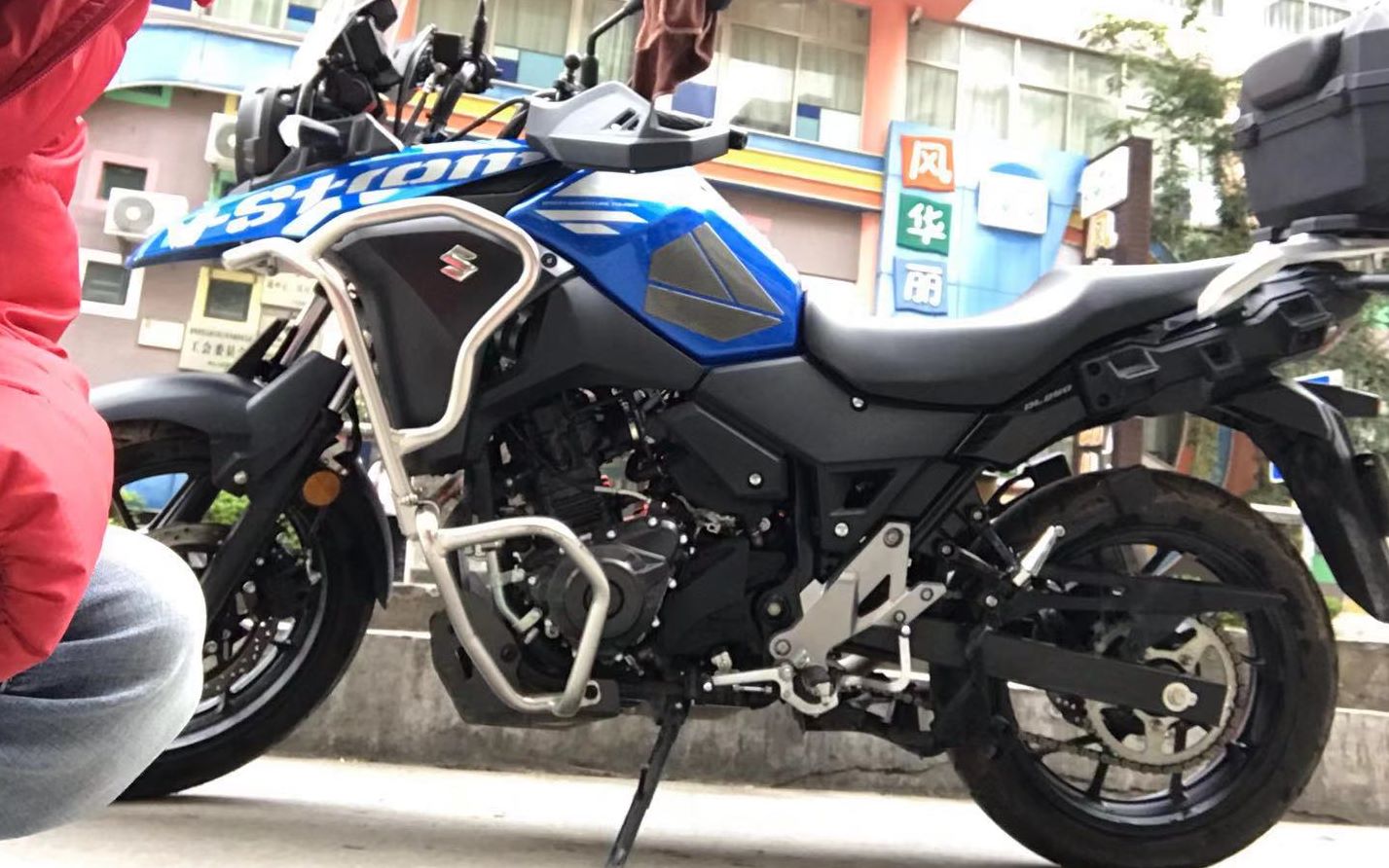 铃木dl250高清壁纸,铃木dl250手机壁纸 豪爵铃木dl250新手骑行记录