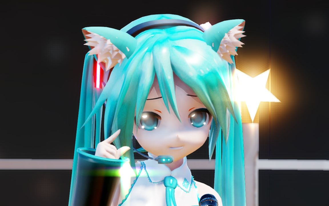 mmd初音麻麻我可以萌他们吗