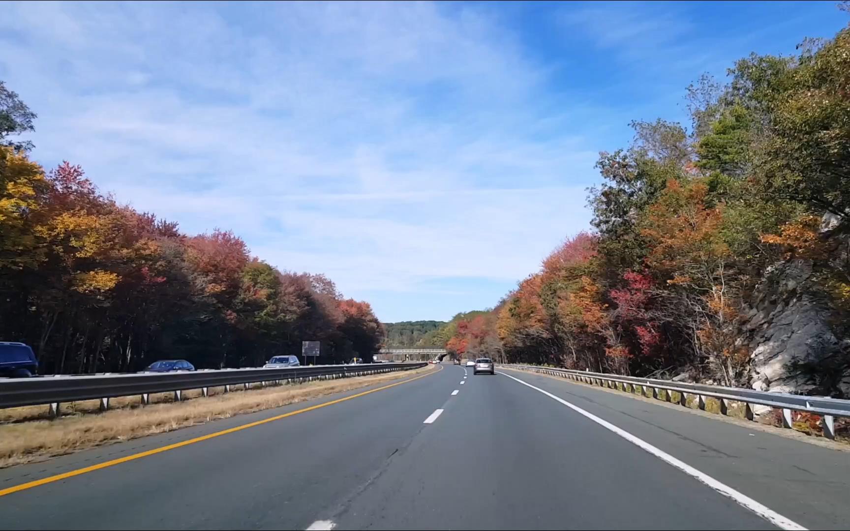 【空镜素材】公路第一视角