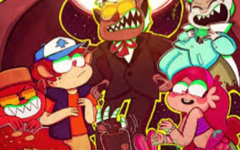 gravity falls monster au