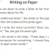6-2 Writing in Paper