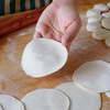 饺子和面技巧，2种擀饺子皮方法，慢动作演示，看一遍就学会了