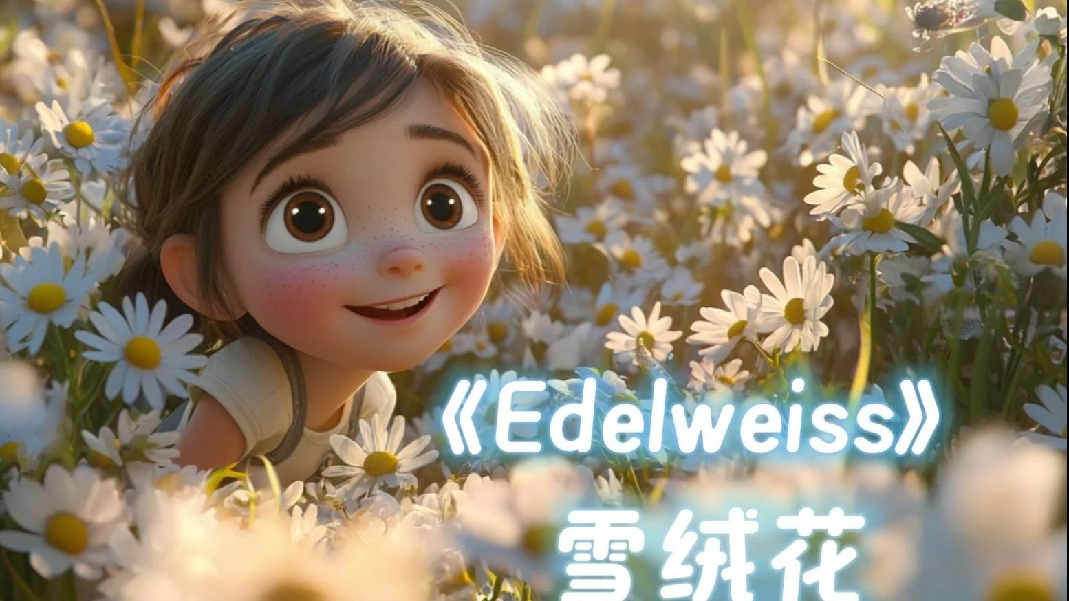 《Edelweiss》雪绒花英文歌曲背景视频