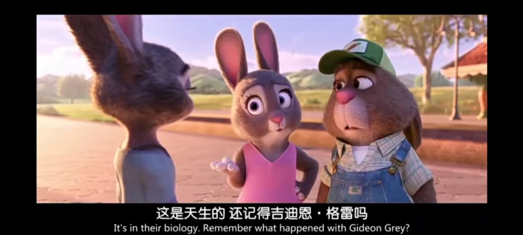 【配音素材】《疯狂动物城》（英语配音）原视频+消音 3-6人