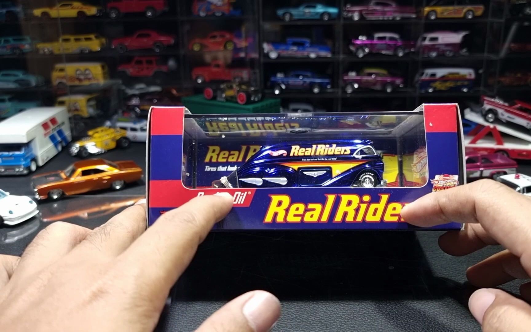 搬运风火轮重量级rlc火箭油rocketoilrealriders蓝色日本展会开箱