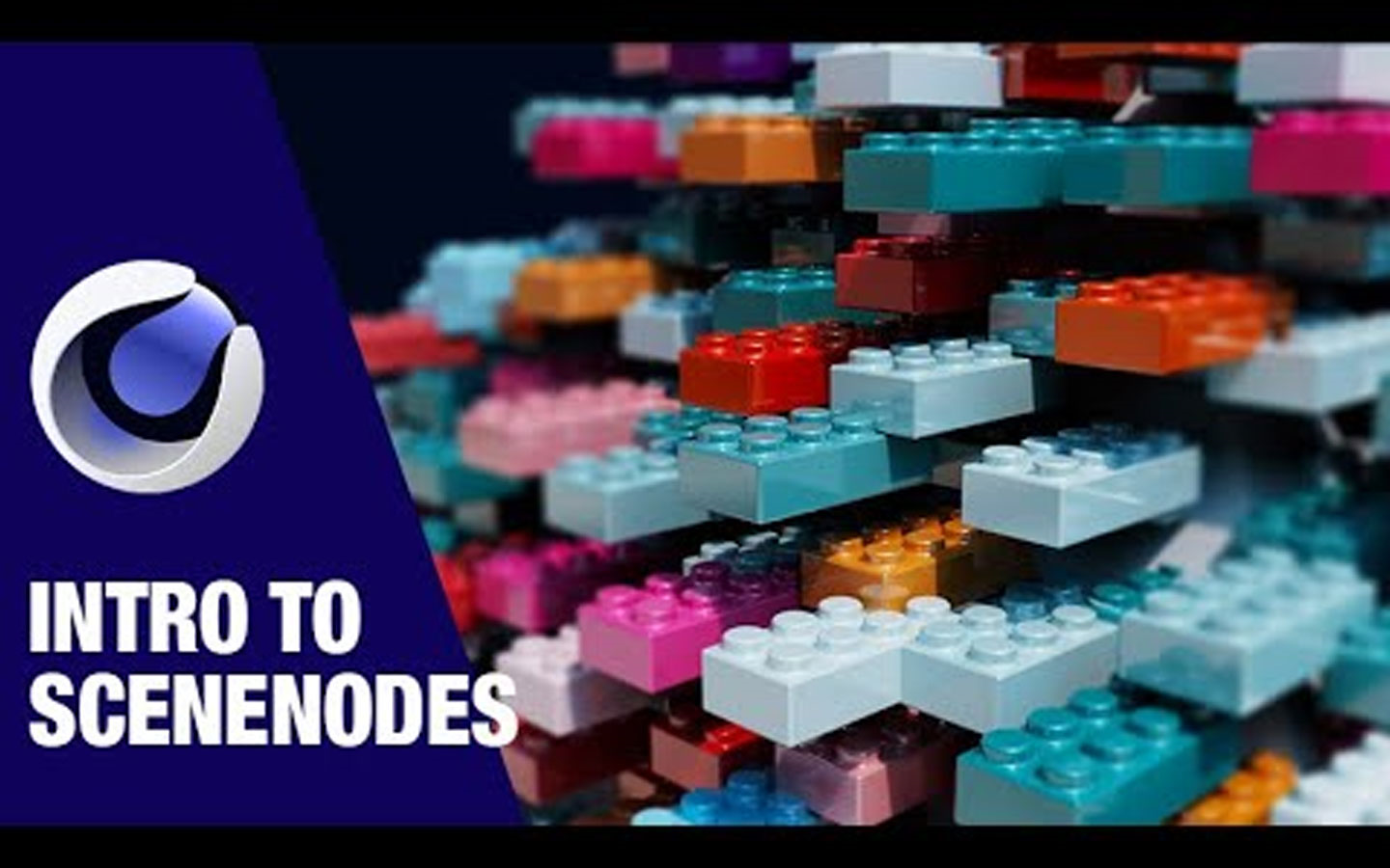 C4D场景节点入门教程（中英文字幕）