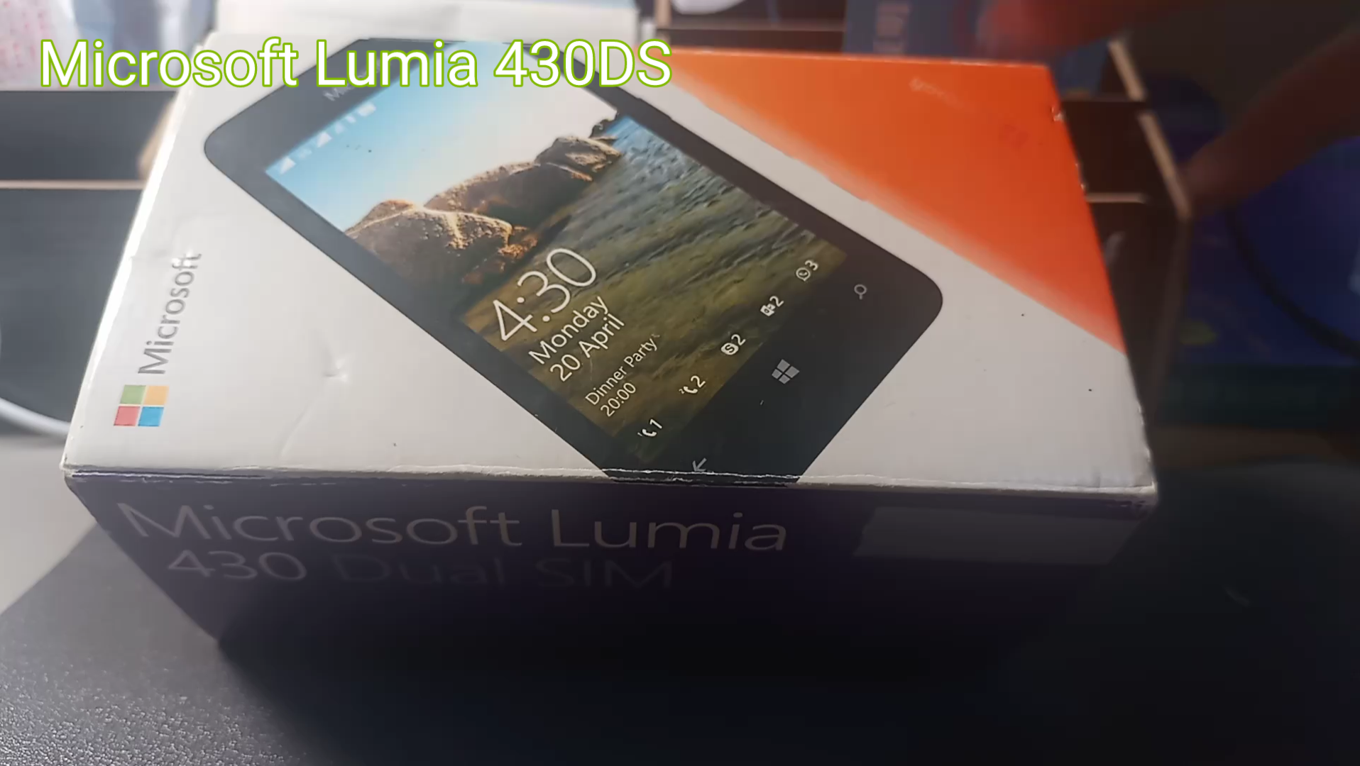 Microsoft Lumia430 DS 开箱