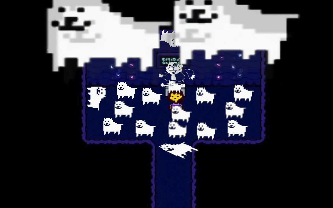 点赞 相关游戏: undertale 简介补充: 当你带了一大堆神烦狗会发生啥?