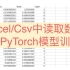 52、Excel/Csv文件数据转成PyTorch张量导入模型代码逐行讲解