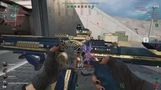 三角洲行动 花四百元买的命运K416优品S渐变皮好像亏了