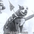 史上第一只军衔最高的狗狗，曾多次被米国总统接待，战功赫赫。1/3