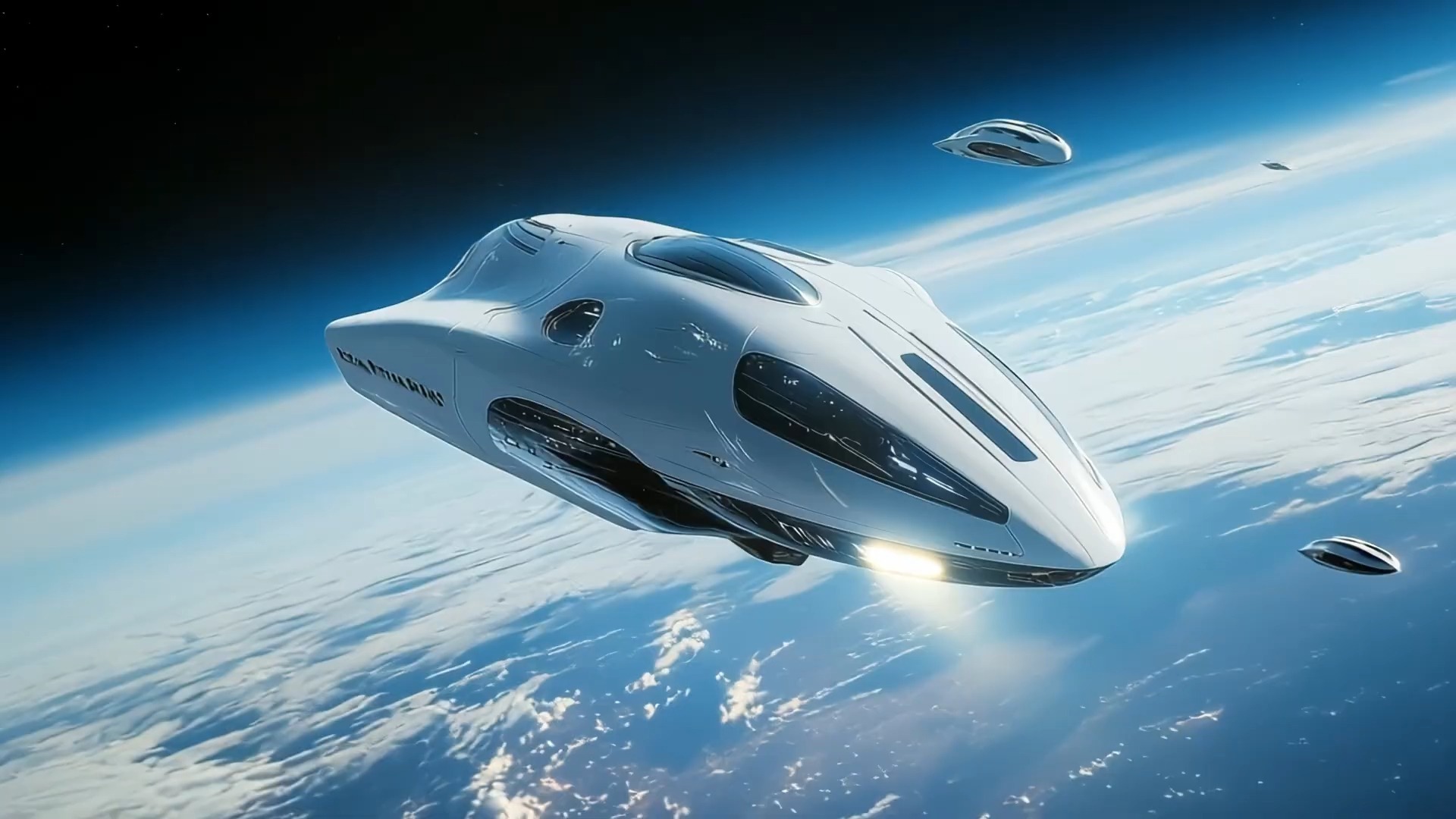 未来的宇宙飞船飞行员