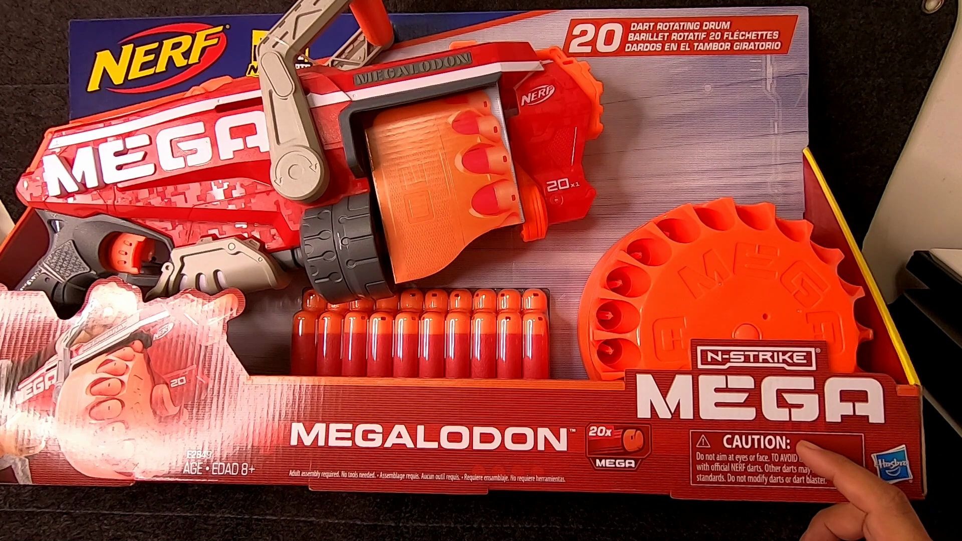 nerf megalodon