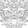 龙首面具龙年贺岁缠花图纸分解免授成品可商图纸不可商用，需注明原创出处。感兴趣自行截图吧