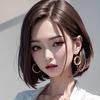 【AI竖版壁纸】OL知性美女 [4K] 高清AI艺术 图包后附